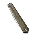 CIVIVI Clavi Front Flipper Knife Micarta Handle (3.06" Nitro-V Blade) - C21019-3 - Image 4