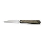 CIVIVI Clavi Front Flipper Knife Micarta Handle (3.06" Nitro-V Blade) - C21019-3 - Image 6