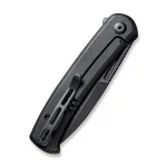 CIVIVI Cetos Flipper Knife Green Micarta Coarse With Black Steel Lock Side Handle (3.48" Black Stonewashed 14C28N) C21025B-3 - Image 6