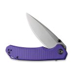 CIVIVI Brazen Flipper Knife Purple G10 Handle (3.46" Stonewashed 14C28N) C 2102A - Image 5