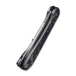 CIVIVI Button Lock Elementum - Marble Carbon Fiber Black Handle (3.47" Black Hand Rubbed Damascus) C 2103DS-3 - Image 8