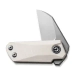 CIVIVI Ki-V Slip Joint Ivory G10 Handle (1.55" Silver Bead Blasted 9Cr18MoV Blade) C2108C - Image 6