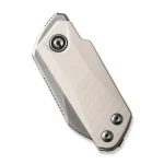 CIVIVI Ki-V Slip Joint Ivory G10 Handle (1.55" Silver Bead Blasted 9Cr18MoV Blade) C2108C - Image 2