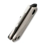 CIVIVI Ki-V Slip Joint Ivory G10 Handle (1.55" Silver Bead Blasted 9Cr18MoV Blade) C2108C - Image 4