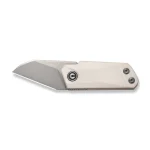 CIVIVI Ki-V Slip Joint Ivory G10 Handle (1.55" Silver Bead Blasted 9Cr18MoV Blade) C2108C - Image 7