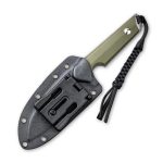 Civivi Kepler Fixed Blade Knife - OD Green G10 Handle (4.48" Satin 9Cr18MoV) C2109A - Image 6