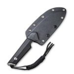 Civivi Kepler Fixed Blade Knife - Black G10 Handle (4.48" Satin 9Cr18MoV) C2109C - Image 6
