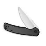Civivi NOx Flipper Knife - Black Stainless Steel Handle (2.97" Satin Nitro-V) C 2110B - Image 5