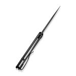 CIVIVI NOx Flipper Knife Contoured Black G10 With Black Steel Handle (2.97" Black Stonewashed Nitro-V) C 2110C - Image 6