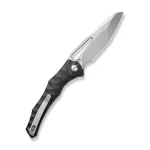 CIVIVI Spiny Dogfish Manual Thumb Knife Black G10 Handle (3.47" Stonewashed 14C28N Blade) C22006-1 - - Image 2