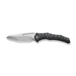CIVIVI Spiny Dogfish Manual Thumb Knife Black G10 Handle (3.47" Stonewashed 14C28N Blade) C22006-1 - - Image 4