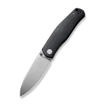 CIVIVI Sokoke Front Flipper And Thumb Stud Knife Black G10 Handle (3.35" Silver Bead Blasted 14C28N Blade) C22007-1 - Image 3