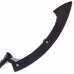 Honshu Khopesh Sword - Egyptian Blade and Sheath - 7Cr13 Stainless Steel Blade, Injection-Molded Nylon Handle - Length 45 1/8” - Image 5