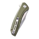 Baklash Flipper Knife OD Green G10 Handle (3.5'' Satin 9Cr18MoV) C801A - Image 3