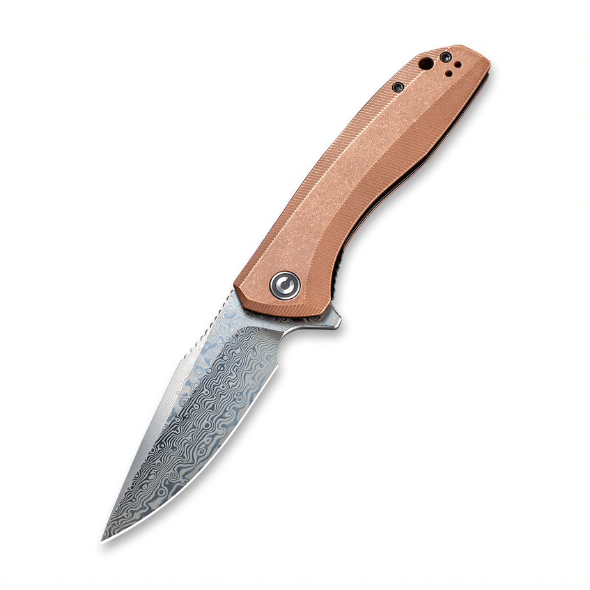 C801DS-2 (1) CIVIVI Baklash Damascus folding knife, copper C801DS-2 - Image 1