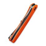 Baklash Flipper Knife Orange G10 Handle (3.5'' Satin 9Cr18MoV) C801G - Image 5