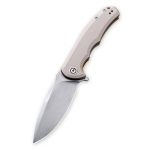 CIVIVI Praxis Flipper Knife - Tan G10 Handle (3.75'' Satin 9Cr18MoV) C 803B - Image 2