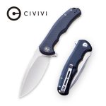 CIVIVI Praxis Flipper Knife - Black G10 Handle (3.75'' Satin 9Cr18MoV) C 803C
