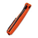 CIVIVI Wyvern Liner Lock Knife Orange Fiber-glass Reinforced Nylon Handle (3.45'' Black Stonewashed D2 Steel) C902G - Image 5