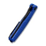 CIVIVI Wyvern Liner Lock Knife Blue Fiber-glass Reinforced Nylon Handle (3.45'' Black Stonewashed D2 Steel) - C902H - Image 2