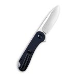 CIVIVI Elementum Flipper Knife - Black G10 Handle (2.96'' Satin D2) C 907A - Image 10