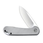 CIVIVI Elementum Liner Lock Knife - Gray G10 Handle (2.96'' Satin D2) C 907B - Image 6