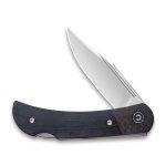 CIVIVI Knives Rustic Gent Lock back Knife Black G10 Handle With Carbon Fiber Bolster (2.97" Satin D2) C914A - Image 4