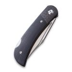 CIVIVI Knives Rustic Gent Lock back Knife Black G10 Handle With Carbon Fiber Bolster (2.97" Satin D2) C914A - Image 6