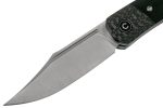 CIVIVI Knives Rustic Gent Lock back Knife Black G10 Handle With Carbon Fiber Bolster (2.97" Satin D2) C914A - Image 17