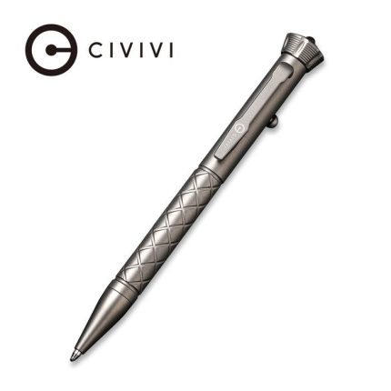 CIVIVI Coronet Pen with A Spinner Bearing On Top - Plain Ti CP-02A