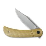 CIVIVI Appalachian Drifter Slip Joint Knife - Olive Micarta Handle (2.96" Gray Stonewashed S35VN) C 2015B - UK FRIENDLY CARRY KNIFE - - Image 5