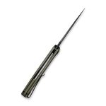 CIVIVI Praxis Flipper Knife - OD Green G10 Handle (3.75'' Black Stonewashed 9Cr18MoV) C 803F - Image 5