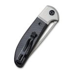 Civivi Trailblazer Black G10 Onlay On Grey Stainless Steel Handle (2.97" Grey Stonewashed 14C28N) C2018C - UK FRIENDLY CARRY KNIFE - Image 8