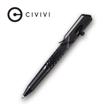 CIVIVI C-Quill Aluminum Material Pen - Black Hard Anodized CP-01B