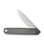 CIVIVI Crit Front Flipper Knife With Multi-Tool Green Micarta Handle (3.18" Stonewashed Nitro-V) C 20014F-3 - Image 3