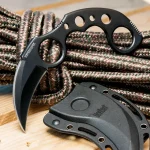 UNDERCOVER® BLACK KARAMBIT DAGGER KNIFE - UC1466B