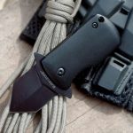 Black Legion Mini Covert Assisted Opening Pocket Knife / Money Clip - BV132 - Image 4