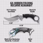 Gil Hibben Folding Recurve Karambit - GH5136 - Image 3
