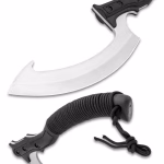 Kojiro Khopesh And Sheath- 3Cr13 Stainless Steel Blade, Nylon Handle, Paracord Wrap - Length 20” - KJ1063 - Image 2