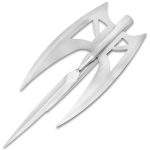 Hunger Games Catching Fire Three- Bladed Finnick Trident Spear w/Spike- Stainless steel Construction, End Spike - Length 69 1/4” Cosplay / Halloween - Image 2