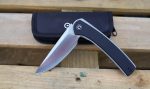 Civivi Asticus Flipper Knife - Black G10 Handle (3.80'' Satin D2) C2002D - Image 9