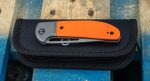 Civivi Trailblazer Orange G10 Onlay On Gray Stainless Steel Handle (2.97" Gray Stonewashed 14C28N) C2018A - UK FRIENDLY CARRY KNIFE - Image 4