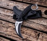 Survivor The Vested Tactical Karambit -7Cr13MoV Steel - Nylon Sheath W/ Shoulder Harness - SV-FIX014CS - Image 9
