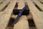 Civivi Mini Asticus Flipper Knife Purple G10 Handle (3.25" Black Stonewashed 10Cr15CoMoV) C19026B-4 - Image 11