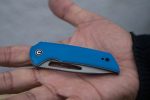 Civivi Odium Flipper Knife - Blue G10 Handle (2.65" Stonewashed D2) C 2010C - Image 6