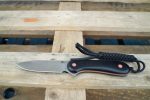 Civivi Fixed Blade Elementum - Black / Red G10 Contoured Handle (3.98" Satin Finished 10Cr15CoMoV) C 2104A - Image 3
