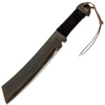 Gil Hibben IV Rambo Machete Knife With Leather Sheath- GH5007 - Image 9
