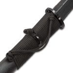 Honshu Tactical Wakizashi Sword 19-3/4" Black Damascus Blade, Polycarbonate Handle - Fully Functional Razor Sharp Blade- Hand Made / Forged - UC3079 - Image 5