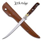 Elk Ridge Fixed Blade Fillet Knife / Fishing / Hunting - ER-146 - Image 4