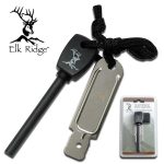 Elk Ridge ER-153BK FIRE STARTER 4" OVERALL